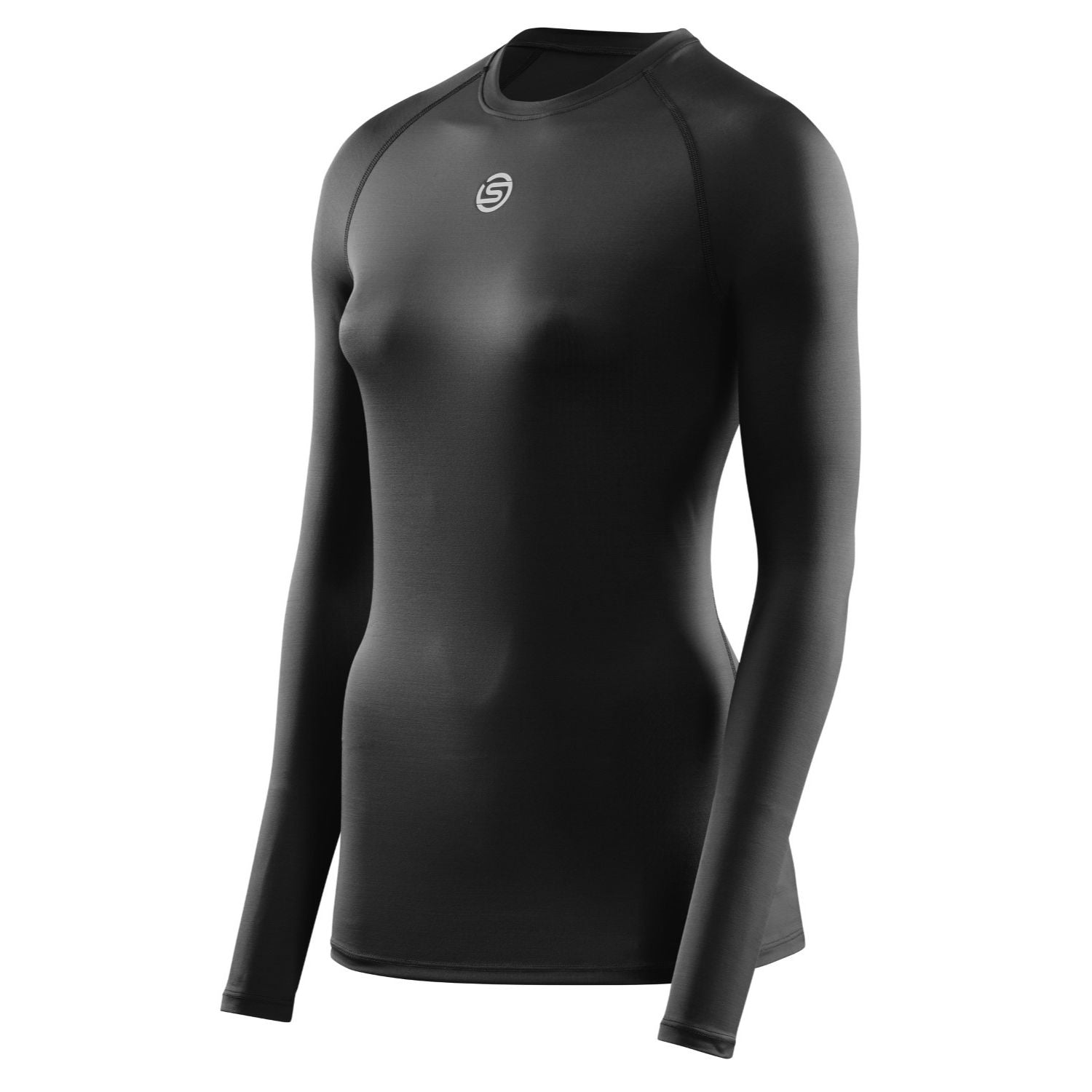 SKINS Compression Series-1 Active Womens XL Long Sleeve Top BLK