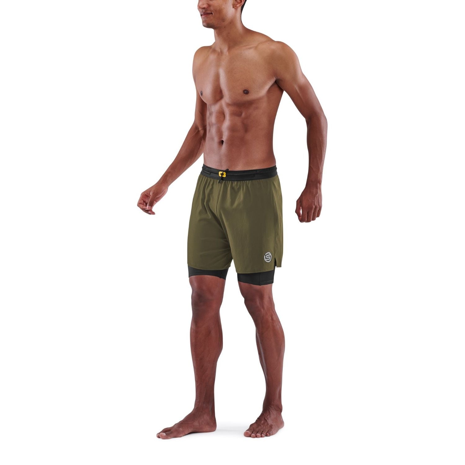 SKINS Men's Series-3 Superpose Shorts - Black Olive – SKINS Compression NZ